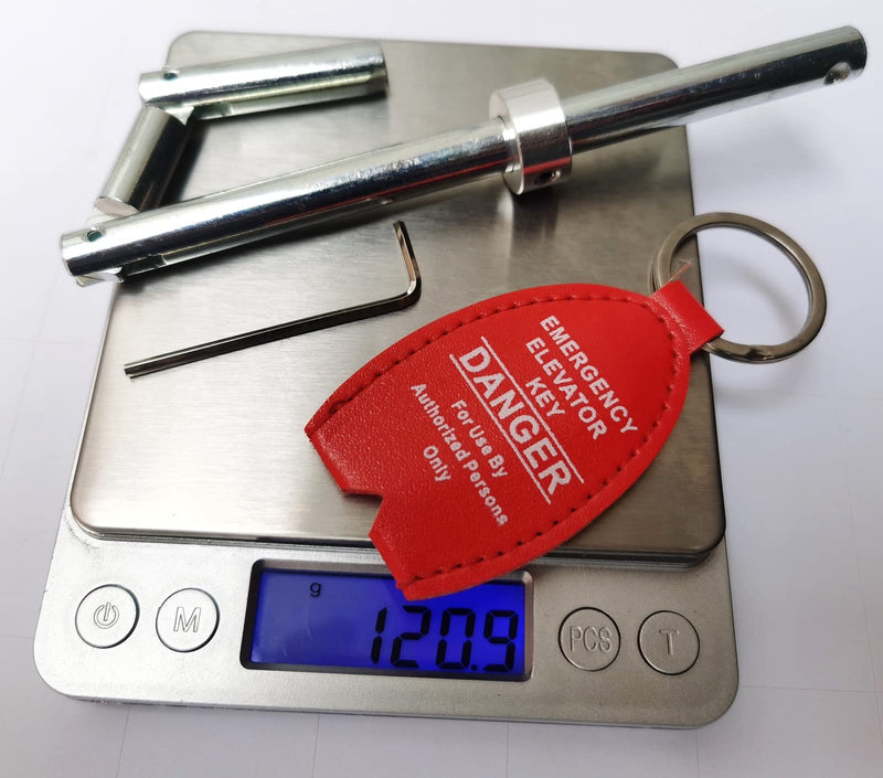 Elevator Door 3-Section Double Drop Emergency Key 6 Pack