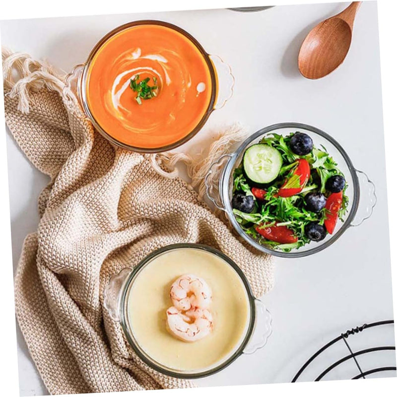Heat Resistant Steamed Egg Bowl with Lid Microwave Egg Steamer for Home Kitchen 4.05 X 4.05 X 2.40 in Bowl for Steamed Eggs Pudding and Milk Dessert 1 X with Lid