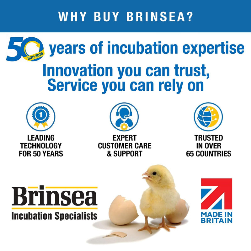 Brinsea Semi-Automatic Egg Turning Mechanism Accessory 2-Piece Set for Maxi II Eco Manual Incubator, Standard Disk for 14 Hen/Bantam Eggs Plus Small Disk for 40 Pheasant/Quail Eggs