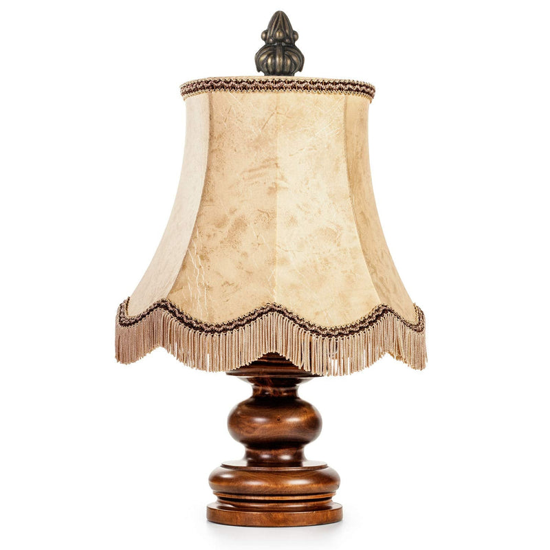4 Pack Lamp Finial Cap Knob Antique Brass Lamp Finial Thread 1-3/8 inch High Retro Finial Decorations