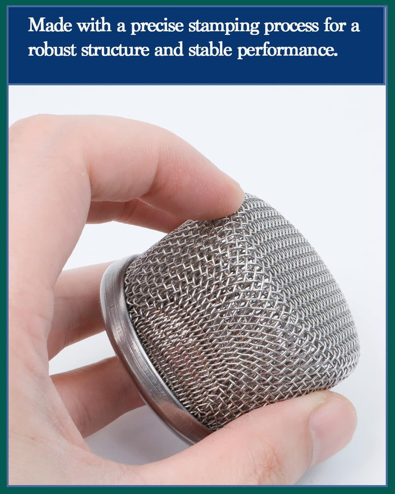 Inlet Strainer, Compatible with Graco Part Numbers 181072, 189920, 15V573 and Models 795, 1095, 1595, 3900, 5900, 5000 Airless Paint Sprayers Replacement Accessories 181072 Inlet Strainer silver