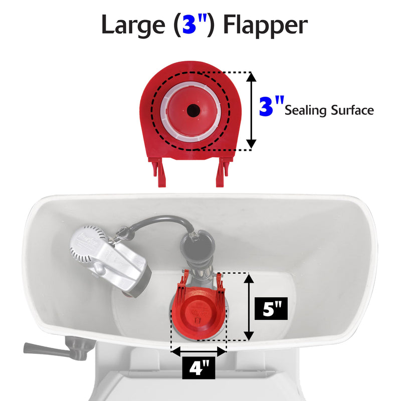 Korky 3003BP 3" EasyFix Flush Valve Repair Kit