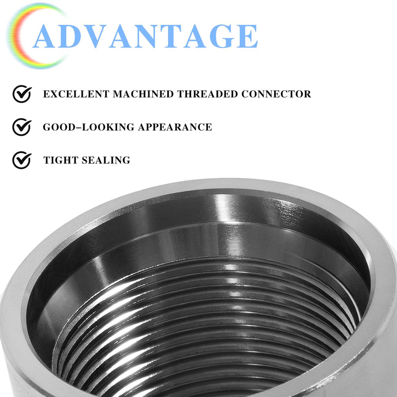946 1-1/4" Female Galvanized Well Point Drive Coupling for Well Hand Pump Accessories Replacement for Simmons 946 Well Point Drive Coupling, 1-1/4"