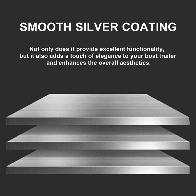 1/2 Inch OD 304 Stainless Steel Boat Trailer Roller Shaft 4-1/4