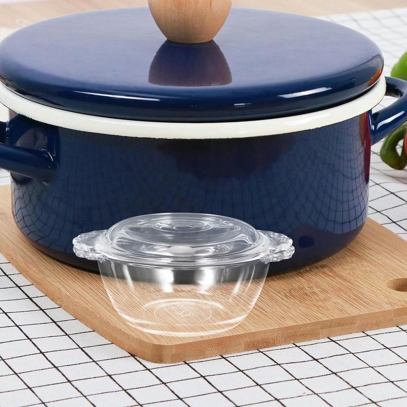 BESTOYARD Steamed Egg Bowl 10 oz Heat-Resistant Glass with Lid – Microwave-Safe & Steam-Proof for Pudding, Custard, and Meal Prep – for Home Kitchen, Single-Serving Breakfast, and Small-Batch Desserts