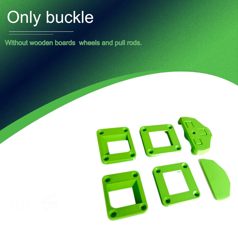 3D Printing Bottom Fixing Buckle for Diy Fun - Compatible with Fes-tool Roll Board/Toolbox Cart, Compatible with sys-tainer, Compatible with sor-tainer Modication (Only Buckle)