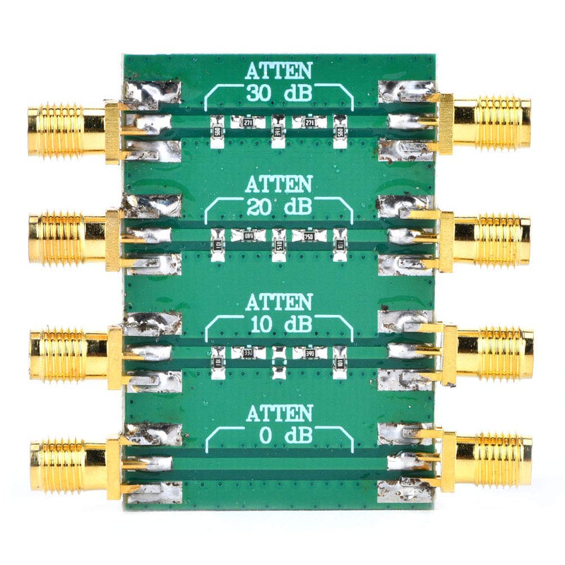 AUNMAS Dc 4.0Ghz Fixed Attenuator, SMA Attenuator Set Attenuator SMA Double Female Head Radio Frequency Attenuator 50Ω