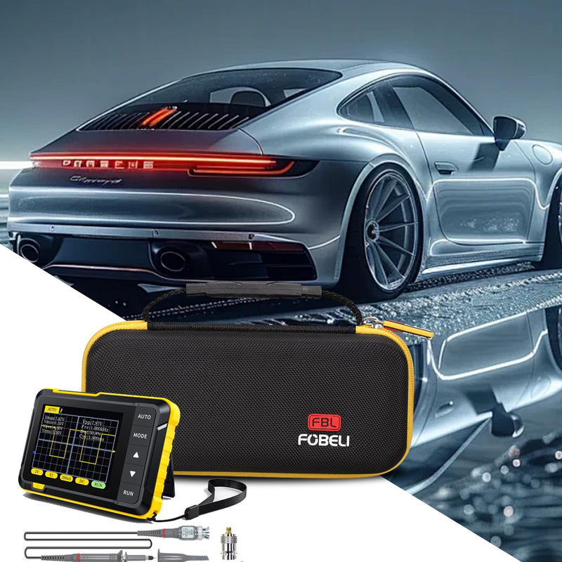FBLFOBELI Hard Case for FNIRSI DSO152/DSO153/DSO-510/DSO-TC3 Oscilloscope - Handheld Digital Oscilloscope Kit Portable Oscilloscope (Case Only)