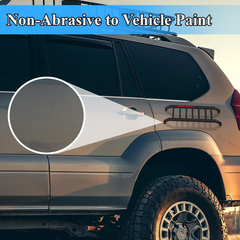 2 Pcs Widdle Wadder Ladders & 2 Pcs Widdle Wadder Certified Stickers, Magnetic Little Ladder Suitable for Truck SUV Car