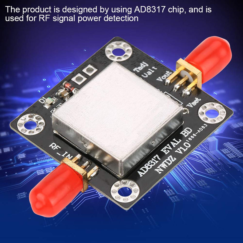 Logarithmic Power Detector Meter 1M-10GHz 60dB RF Power Meter Logarithmic Detector Controller for Amplifier