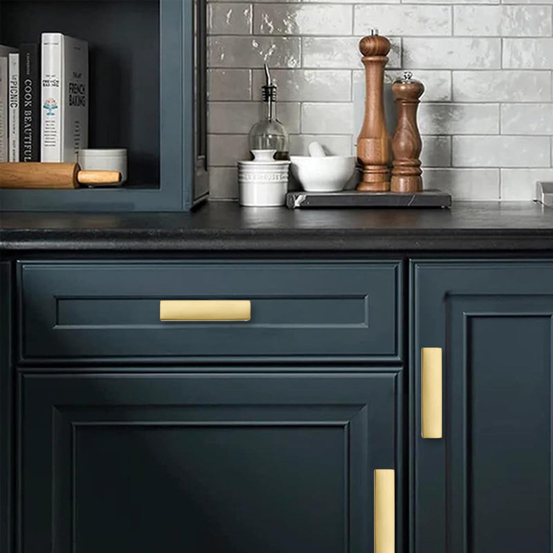 Knob Champagne Bronze Cabinet Pulls 10 Pack - Vintage Handles for Kitchen Cabinets, Cupboards, Drawers & Bathroom Hardware Knob