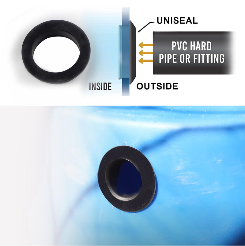 65 Pack Top Hat Rubber Grommets for Wiring Assortment Kit Waterproof Wire Grommets Automotive, Firewall Silicone Plug for Holes, Vinyl Tubing in Hydroponic and Irrigation Systems, 5 Sizes #5 sizes, 65 pcs