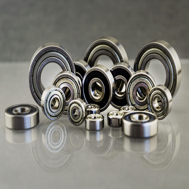 uxcell 6901-2RS Deep Groove Ball Bearing Double Sealed 1180901, 12mm x 24mm x 6mm Carbon Steel Bearings (Pack of 10) 12mmx24mmx6mm