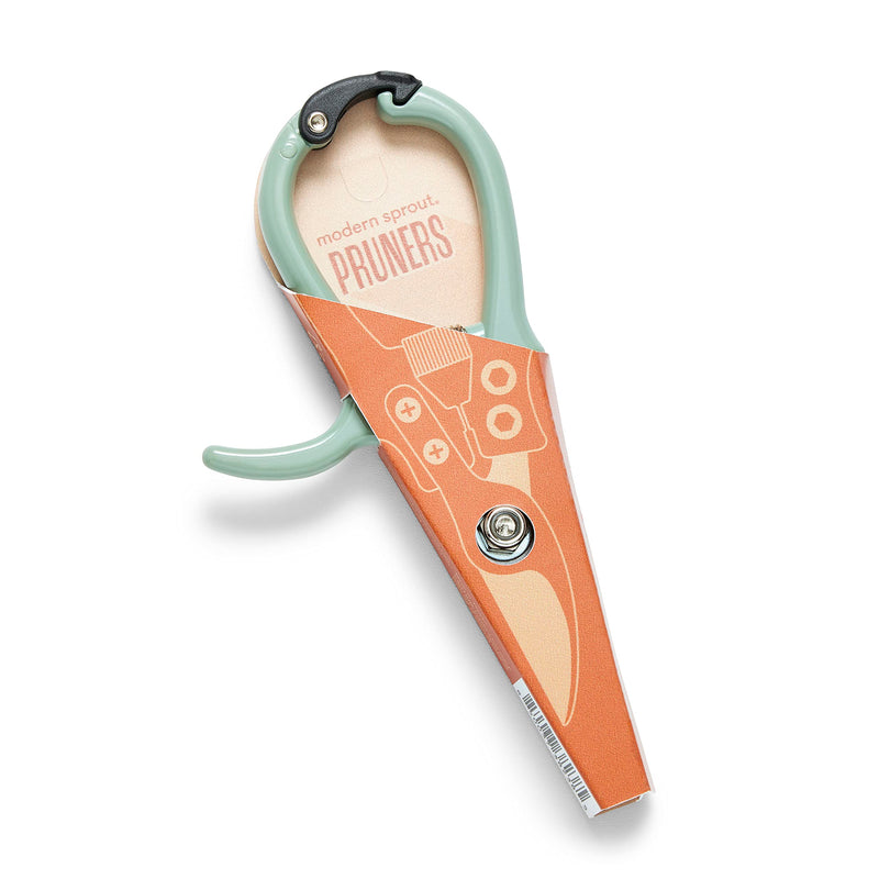 Modern Sprout Gardening Pruners, Lightweight, Durable, Green, One Size Sage
