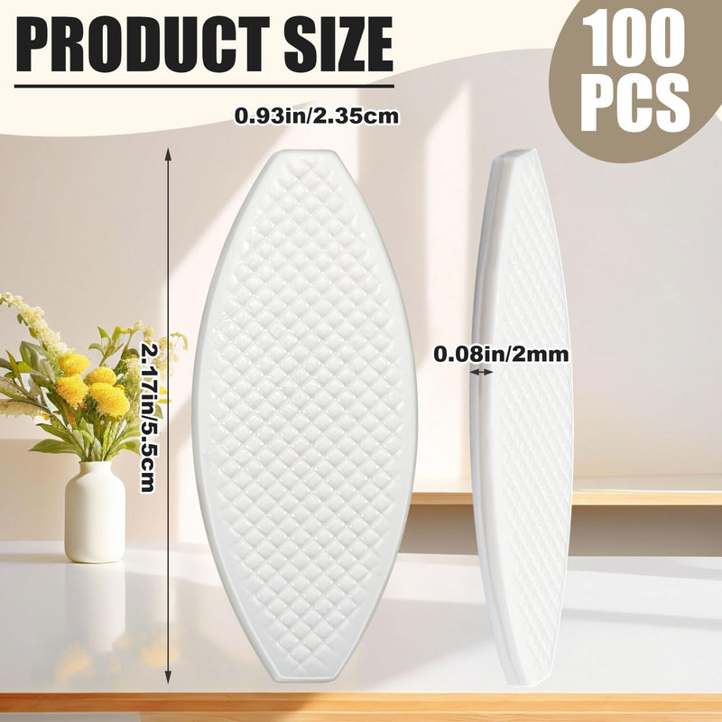 100 Pcs PVC Biscuits Joining Biscuits Joiner Tool for PVC Trim, Deck, Joinery, DIY 100