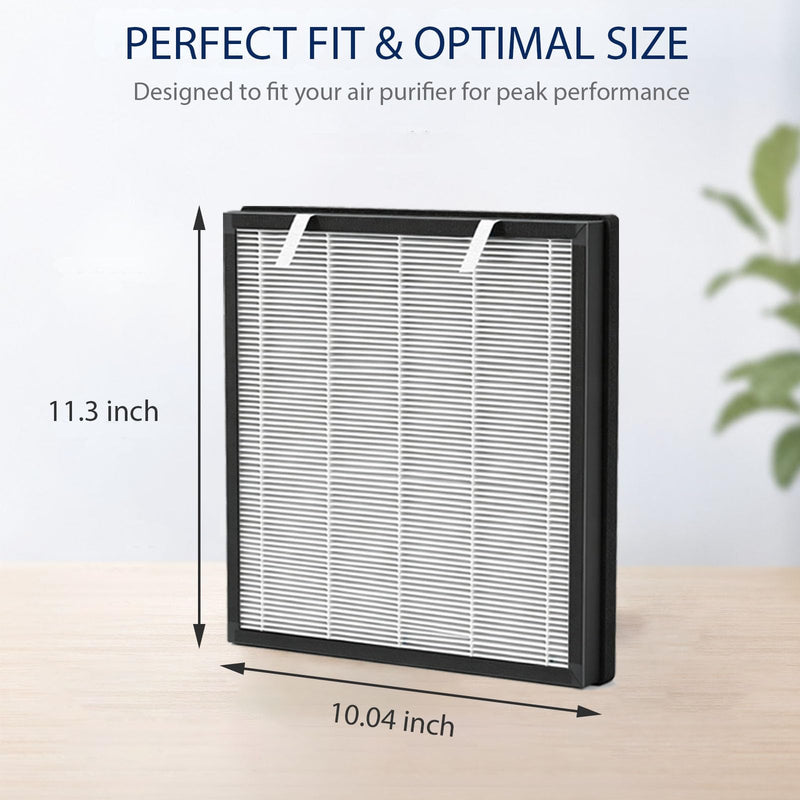 P358 Replacement Filters Compatible for HEAPETS P358 Pet Air Purifier, HEPA Air Filter for Pet Hair, 2 HEPA Composite Filters, 4 Pre-Filters, Replaces Part #PJ358-2LX6JDM