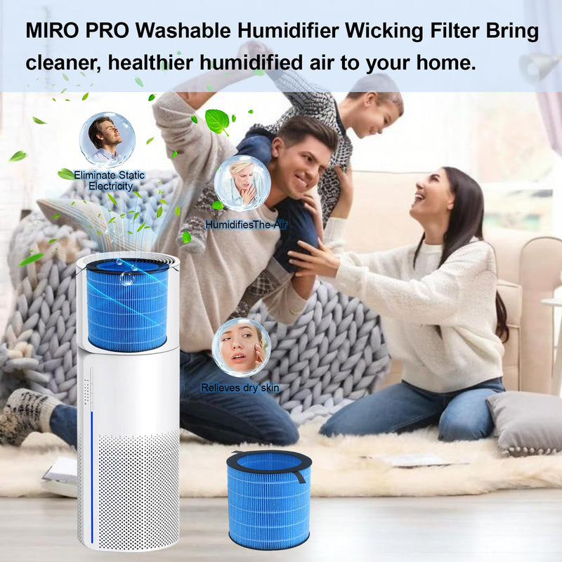 MIRO KILO PRO Wicking Filter Replacement Compatible with Afloia 2 Pack