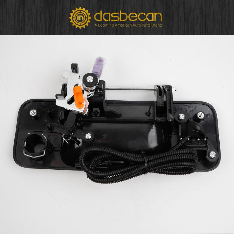 Dasbecan Back up Rear View Camera Tailgate Handle Compatible with 2008 2007 2009 2010 2011 2012 2013 Toyota Tundra Replace# 69090-0C051 720P Waterproof Reverse Backup Parking Assist Camera Assembly
