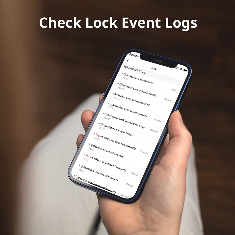 SwitchBot Smart Keypad Touch for SwitchBot Lock, Fingerprint Keyless Home Entry, IP65 Waterproof, Supports Virtual Passwords for Home Security Fingerprint Keypad Touch