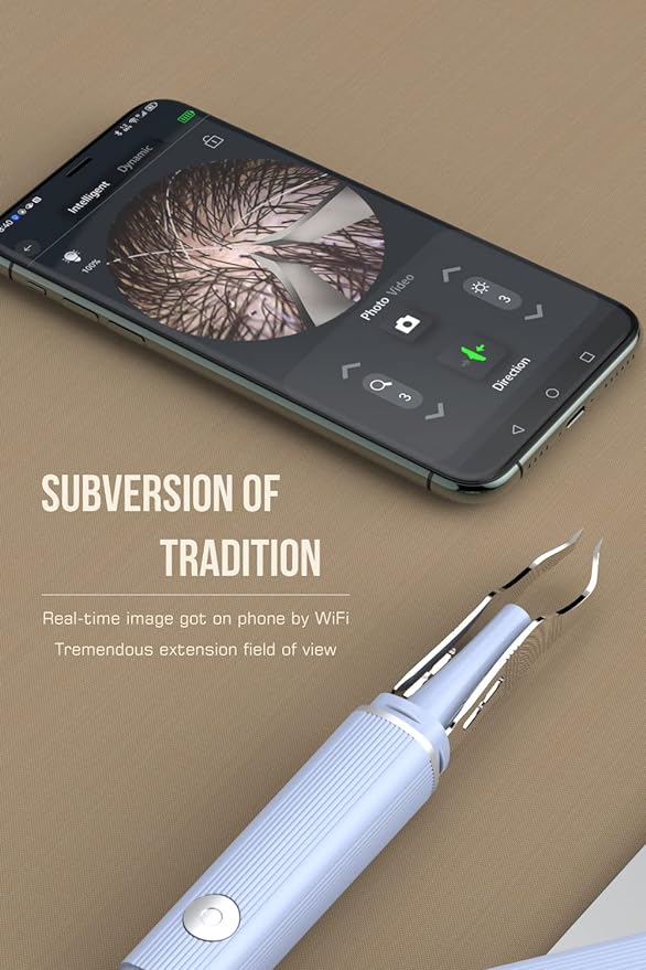Hair Removal Tweezers with 1080p Camera Ultimate Precision Tweezers with Camera Ideal for delicate work - NewNest Australia