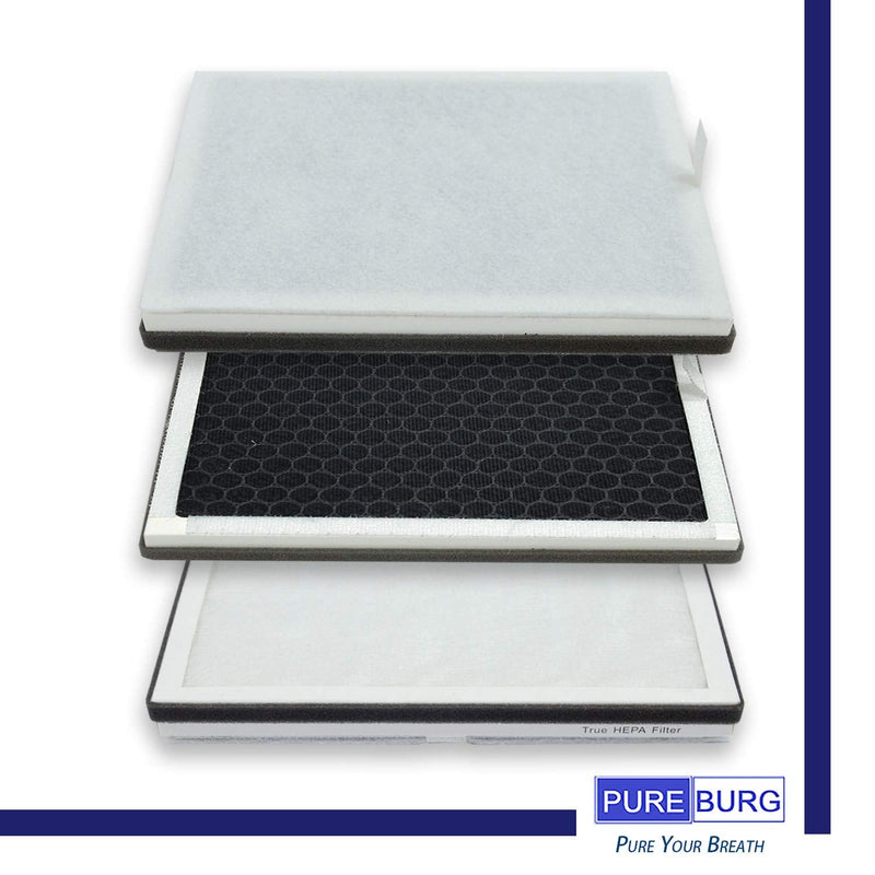 PUREBURG HEPA Filter Compatible with Pure Enrichment PureZone Air Purifier