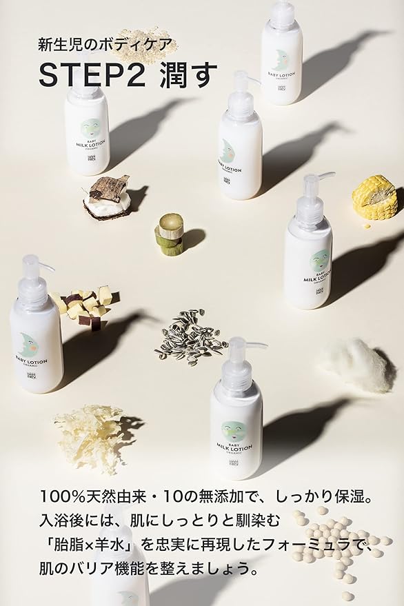 Mama Baby Milk Lotion & Body Soap Additive-free Body Care Set - NewNest Australia