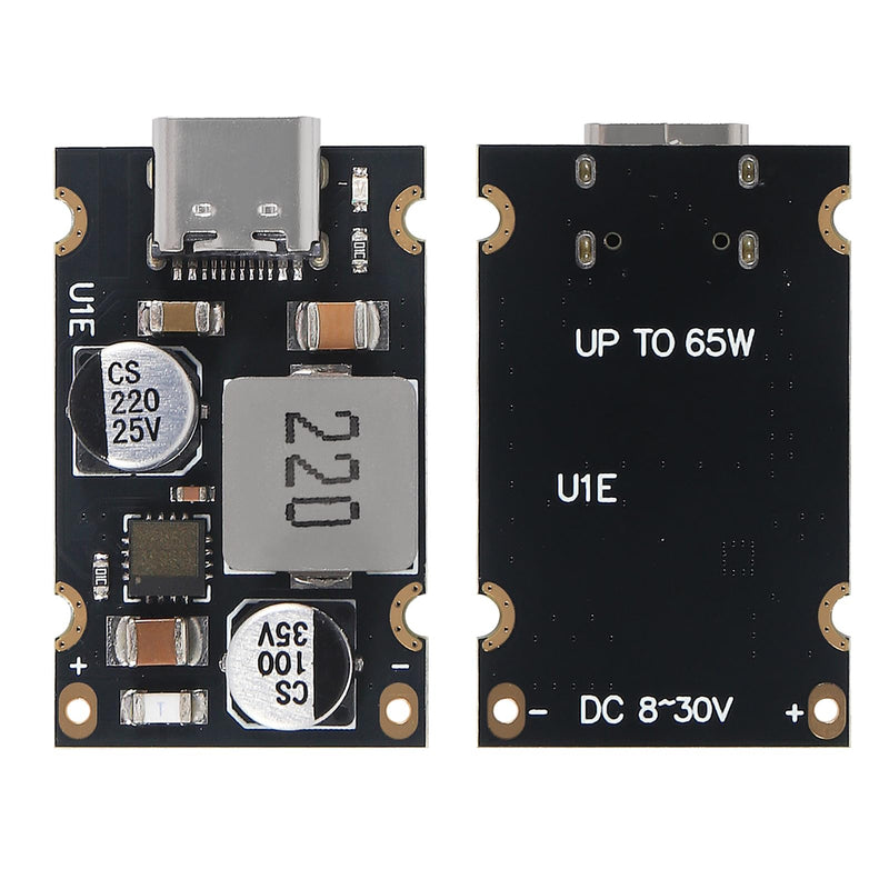 3PCS PD65W Fast Charging Module Type-C USB Interface Supports PD3.1 QC3.0 SCP PPS Fast Charger 5V 9V 12V 20V Standard Board
