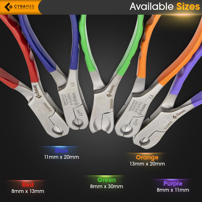 Cynamed Twin Action Decapper Pliers - Perfect for Decapping 13mm and 20mm Crimped Vials and Bottles D-13/20C