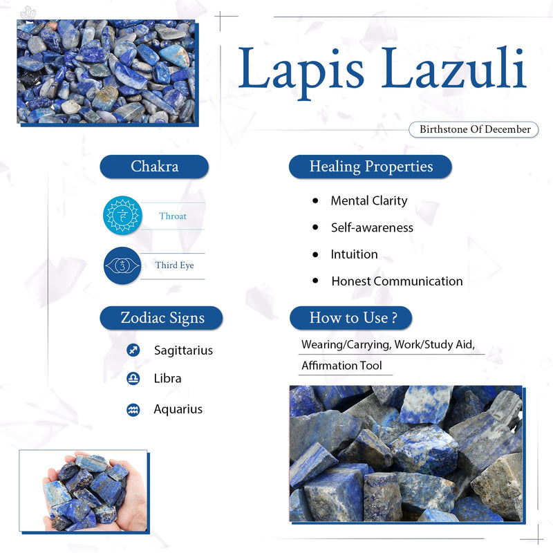 moonsix 4pcs Double Pointed Hexagonal Stone Silver Knobs, Lapis Lazuli Dark Blue Silver Handle