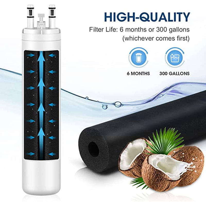 2Pcs 75GPD Water Purifier Replacement Filter with Integrated RO Membrane