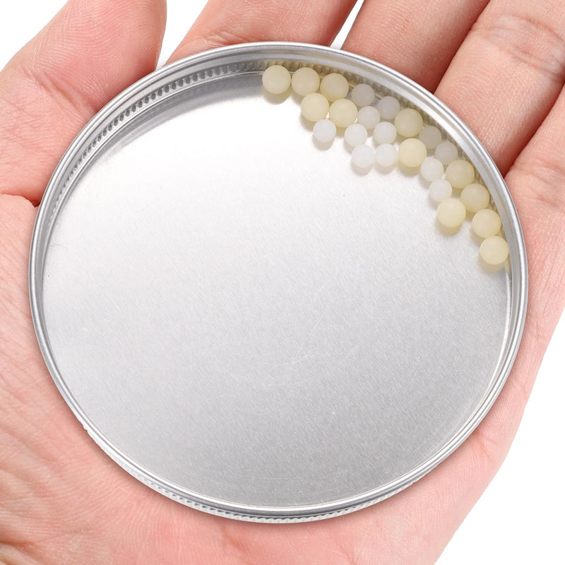 uxcell 24pcs Nylon Bearing Balls 4mm 5mm Solid Plastic Balls, Precision Mini Nylon Balls 4mm, 5mm 24