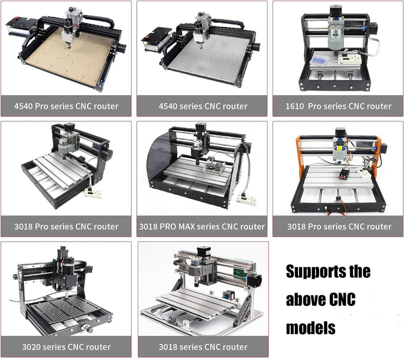 3 Axis CNC GRBL Offline Controller, DIY CNC Router Offline Control Button/Module LCD Screen for 1610 3018-PRO CNC Router Carving Milling Engraving Machine Offline CNC Controller