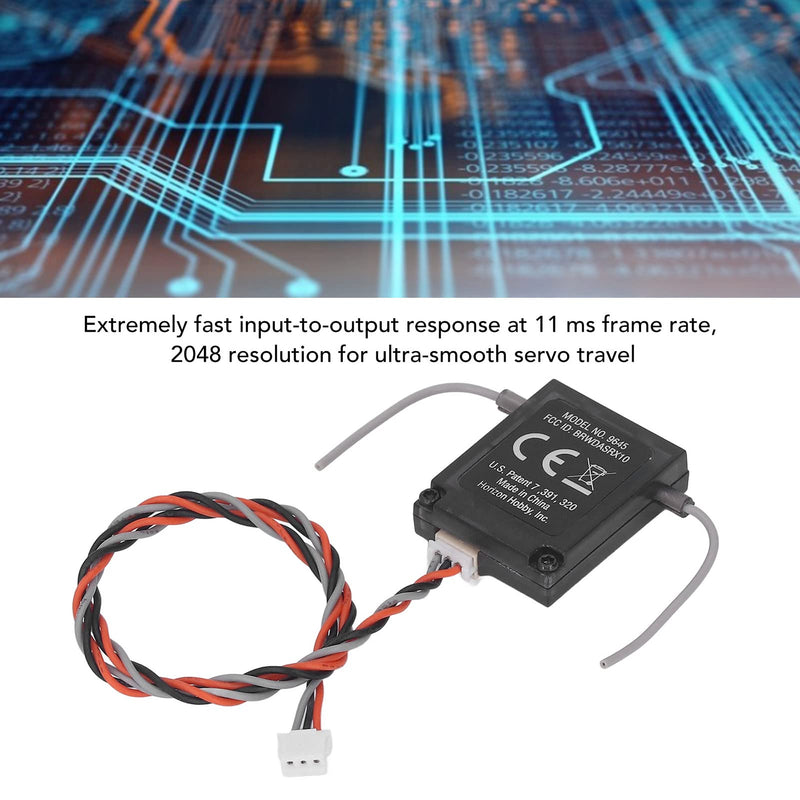 Keenso DSMX,DSMX Portable Compact Anti Interference AR8000 2.4ghz 8 Channel DSMX Replacement for AR6210 AR12120 AR9020