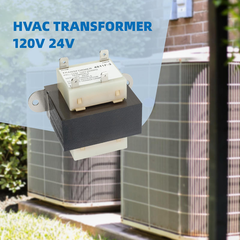 4011F-3 Trane Furnace Replacement 120V to 24V Transformer 40VA - Compatible with Furnaces/HVAC Equipment, 24 Volt Furnace Transformer, for HVAC Furnace Transformer 40VA