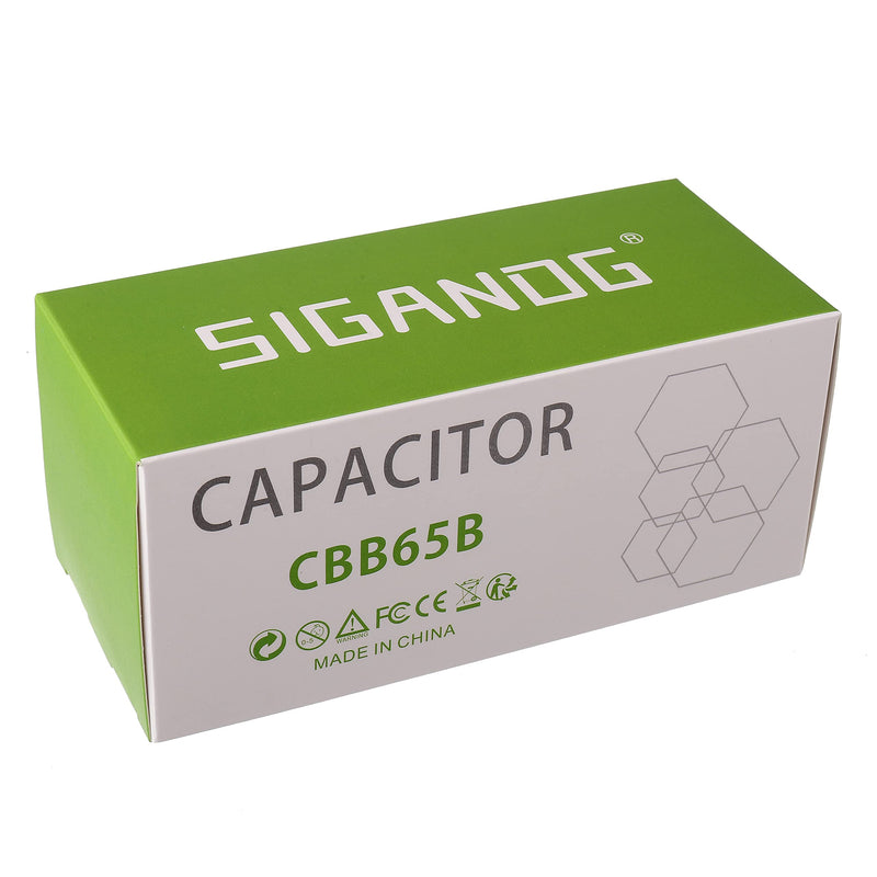 70+5 MFD 70/5 uF 370 or 440 Volt CBB65B Capacitor for AC Motor Run，Condenser Straight Cool，Heat Pump， Air Conditioner，HVAC Capacitor 70+5 MFD