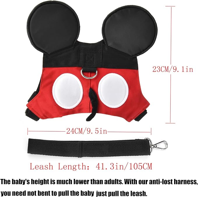 Yimidear Lost Prevention Leash with Ear Harness for Children - NewNest Australia