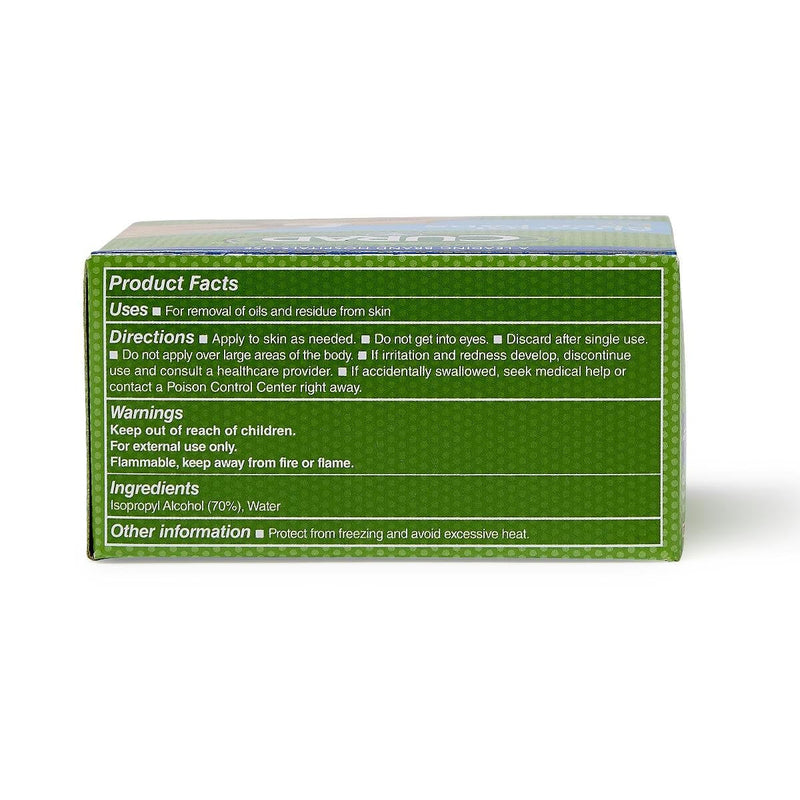 Curad Alcohol Disinfectant Prep Pads, 2-ply, Medium Size, 200 Count 200 Count (Pack of 1)