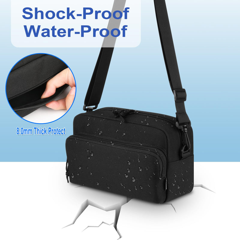 Homakover Thermal Imager Carrying Case Compatible with HF96 Thermal Camera, Portable Thermal Imaging Camera Holder, Shockproof/Waterproof Protective Pouch Storage Travel Bag with Adjustable Strap