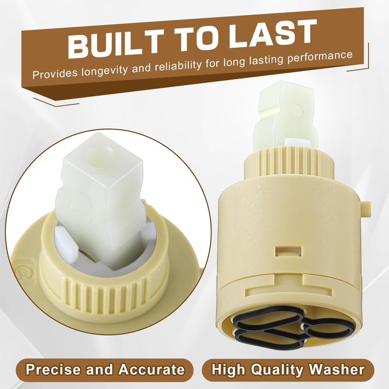 Enhon Single Lever Ceramic Disk Cartridge Compatible with 974-035/974-0350, Compatible with Price Pfister Marielle Lavatory Faucet, Faucet Cartridge Replacement