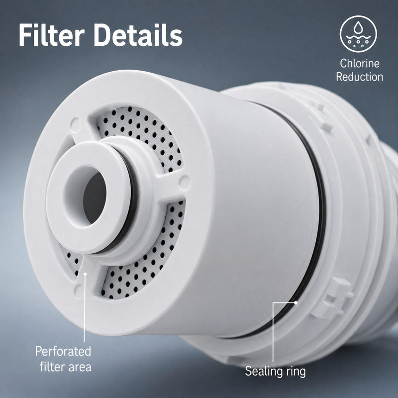 5RC100/7RC100/7SF100 Shower Filter Compatible with DELTA Shower Head