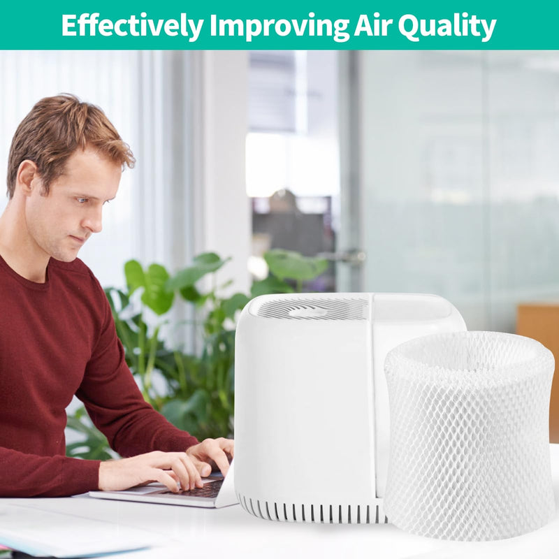 Humidifier Replacement Filter Compatible with Canopy Bedside and Nursery Humidifier,Made with Wood Pulp, Paper Filter, 4-Pack