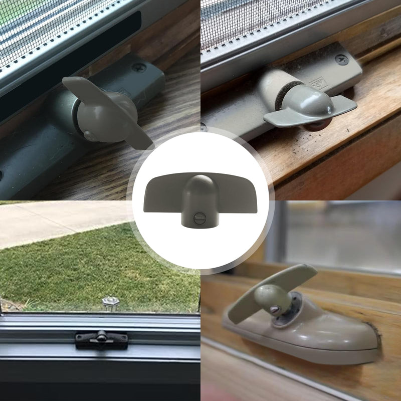 3/8 in Butterfly Wing Nut T-Handle, Crank Handle for Andersen Casement/Awning Window, Casement Window Crank (1966 to Present)