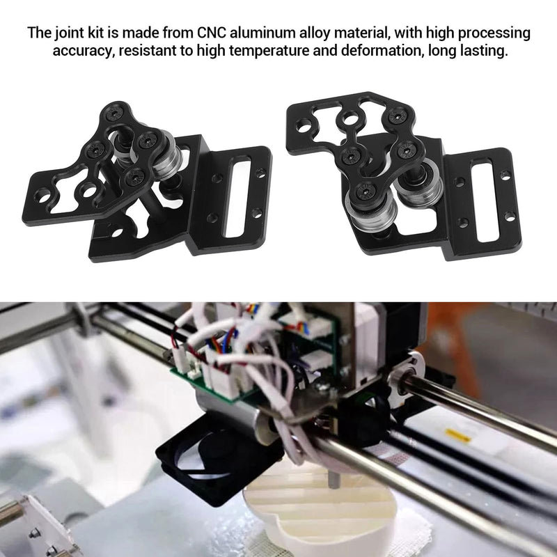 CNC XY Joint Kit for 2.4 R2 Printer, Aluminum Alloy High Strength Joint Kit, XY Axes Joint Upgrade for Tap V1 V2