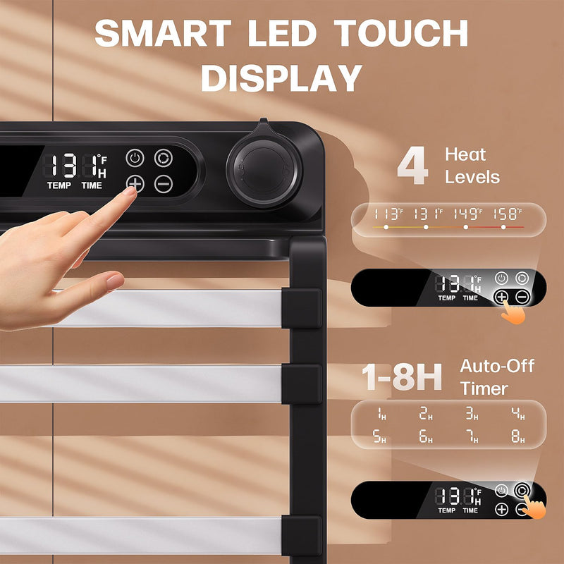 IGRL Electric Towel Warmer Wall Mounted