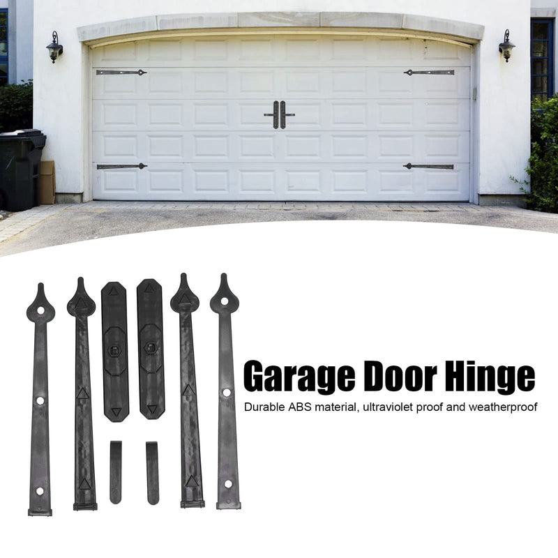 Garage Door Hardware Magnetic Door Handle, Magnetic Garage Door Hinges Handles American Style ABS Decorative Gate Hardware Accessory
