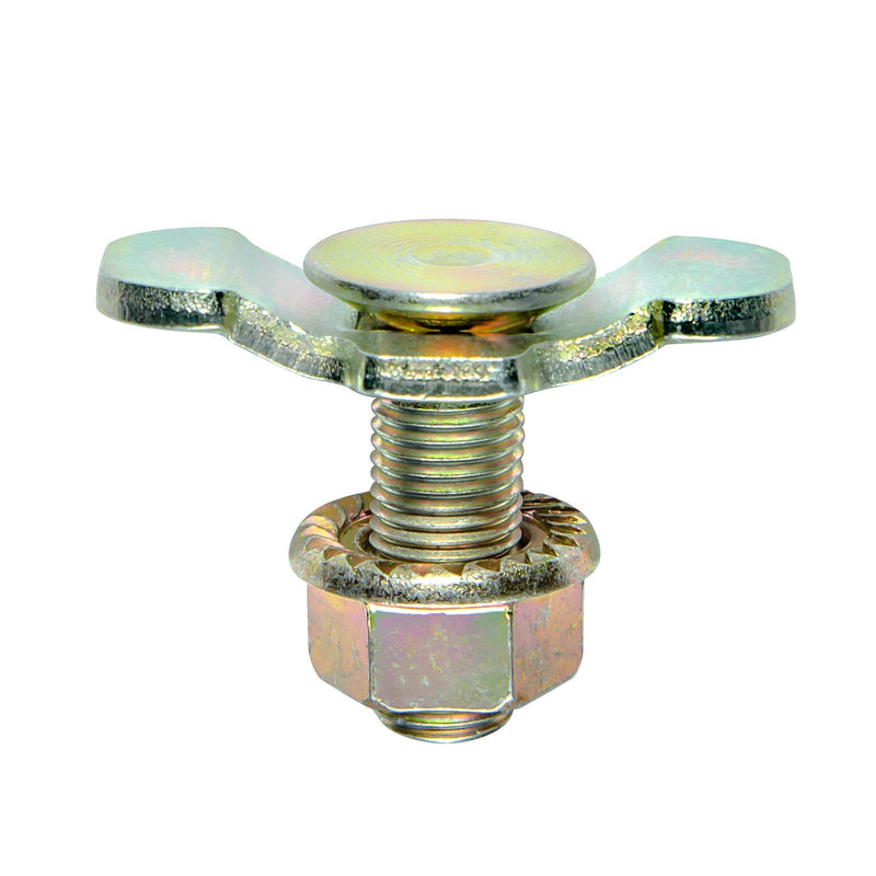 L Track Fittings Accessories Bolts Threaded Double Stud Lug 10 Pack
