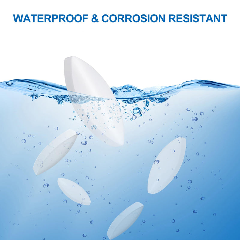 10Pcs PTFE Magnetic Stirrer Mixer Stir Bar, Stir Rod Magnetic Laboratory Bar 50mm/1.96 inch 50mm/1.96inch