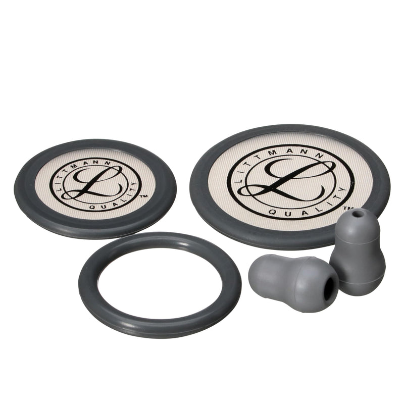 3M™ Littmann® Stethoscope Spare Parts Kit, Classic III™ and Cardiology IV™, Gray, 40017