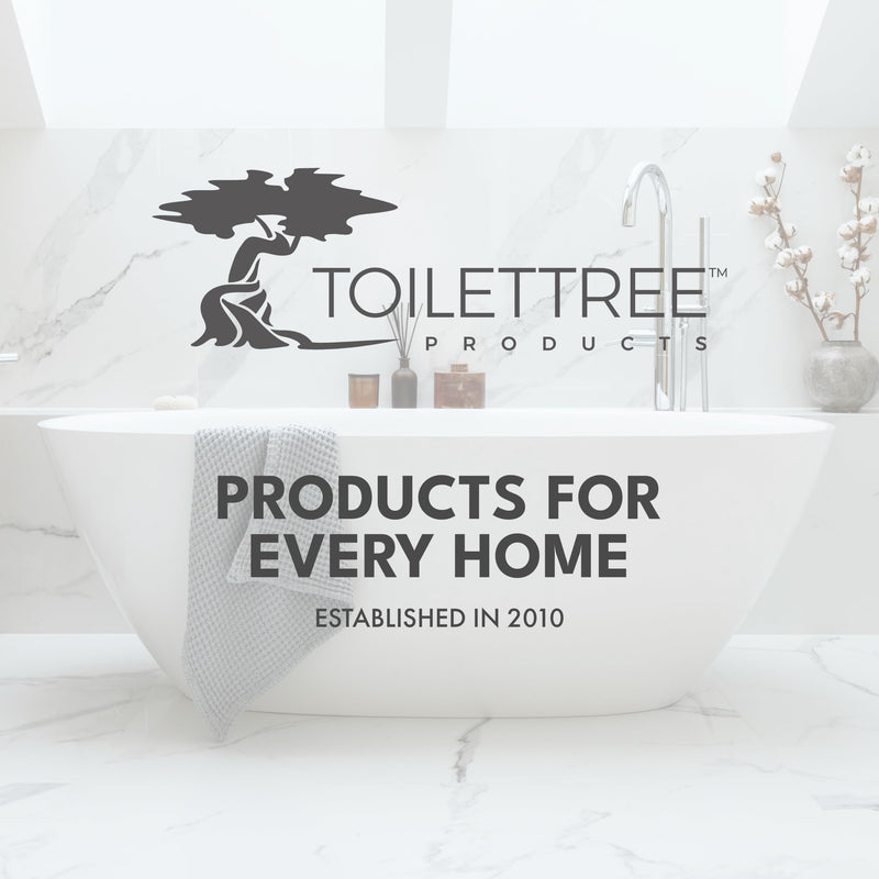 ToiletTree Products Modern Deluxe Freestanding Toilet Brush and Plunger Combo (Stainless Steel, Brush and Plunger Combo Set 4.5” x 9.75” x 18.5") 2.Combo