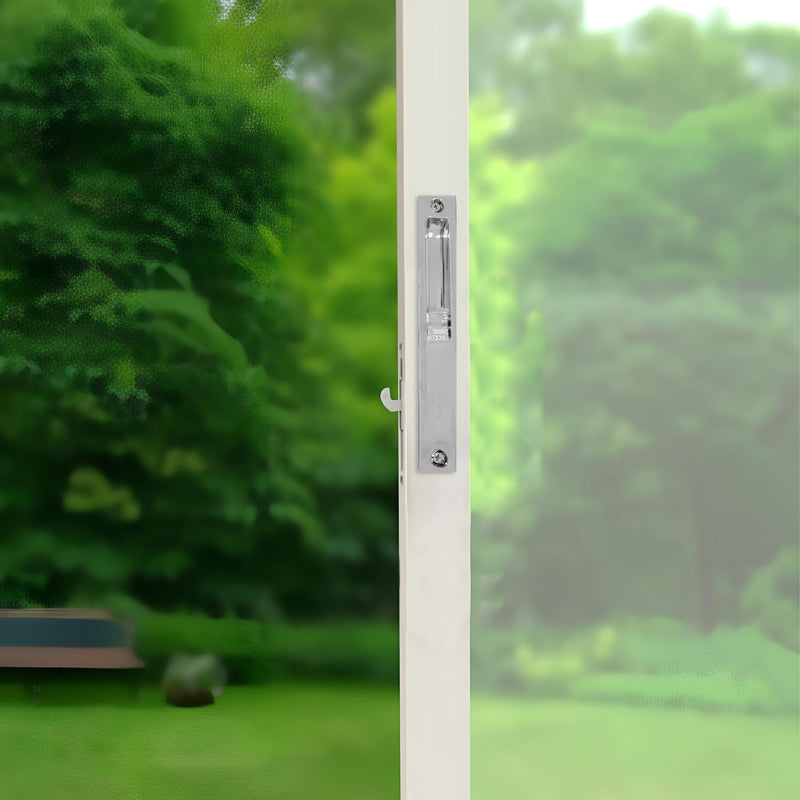 Chrome Sliding Glass Door Handle With Key